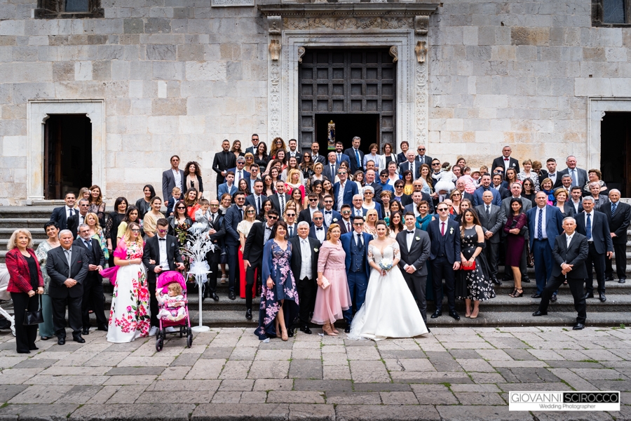 foto di gruppo Matrimonio
