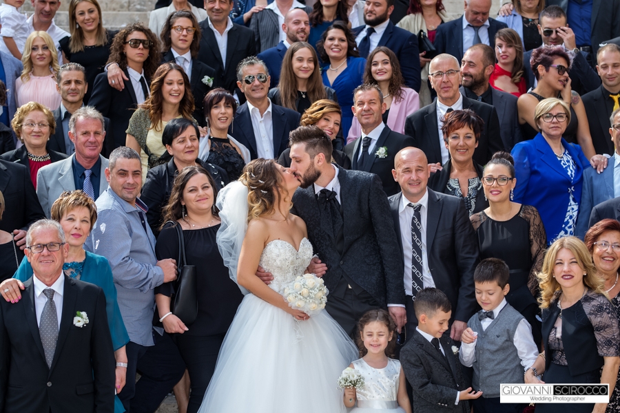 foto di gruppo Matrimonio
