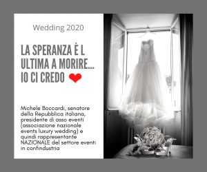Sposarsi ai tempi del Coronavirus