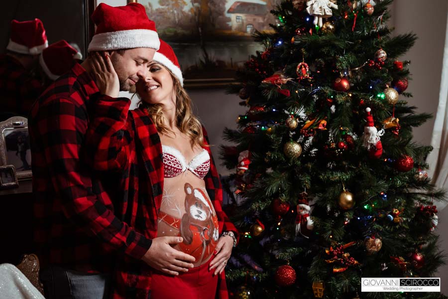 Tema Natale maternità