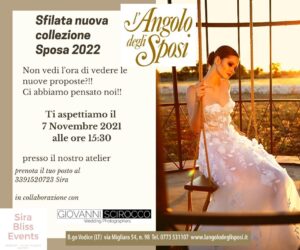 Abiti da Sposa 2022 sfilata nuova collezione