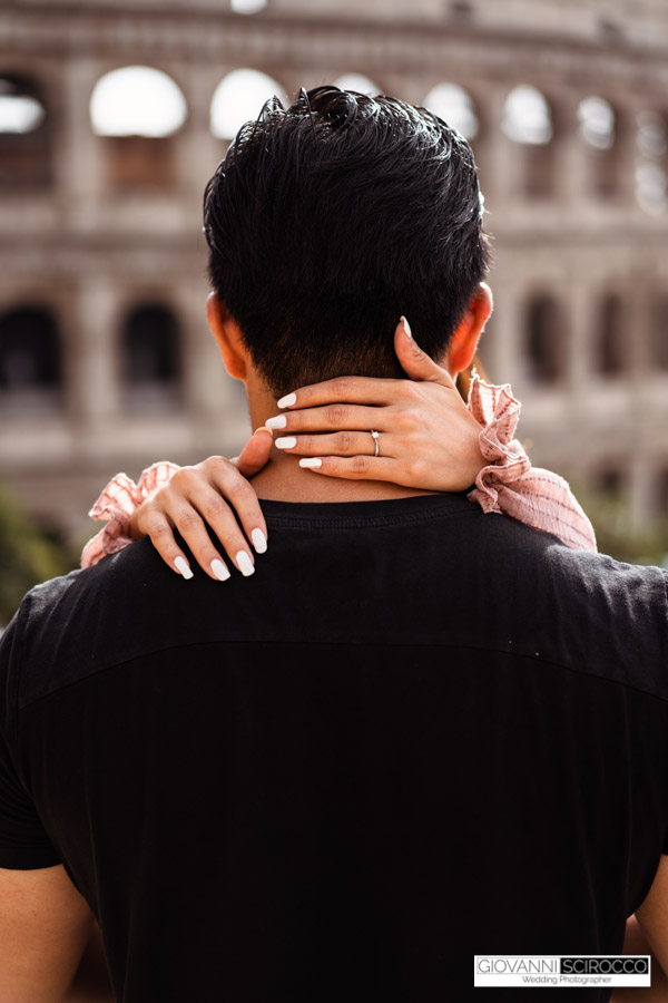 wedding proposal a Roma