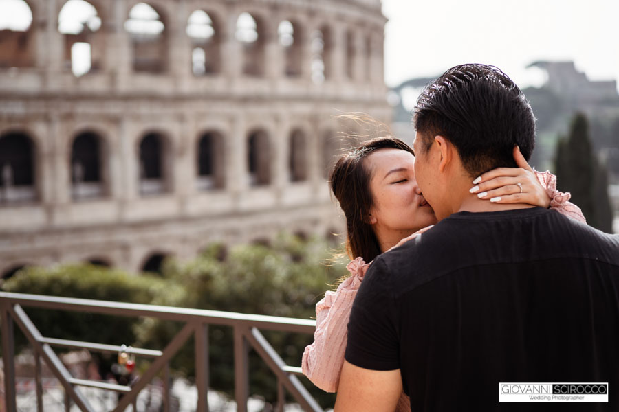 wedding proposal a Roma