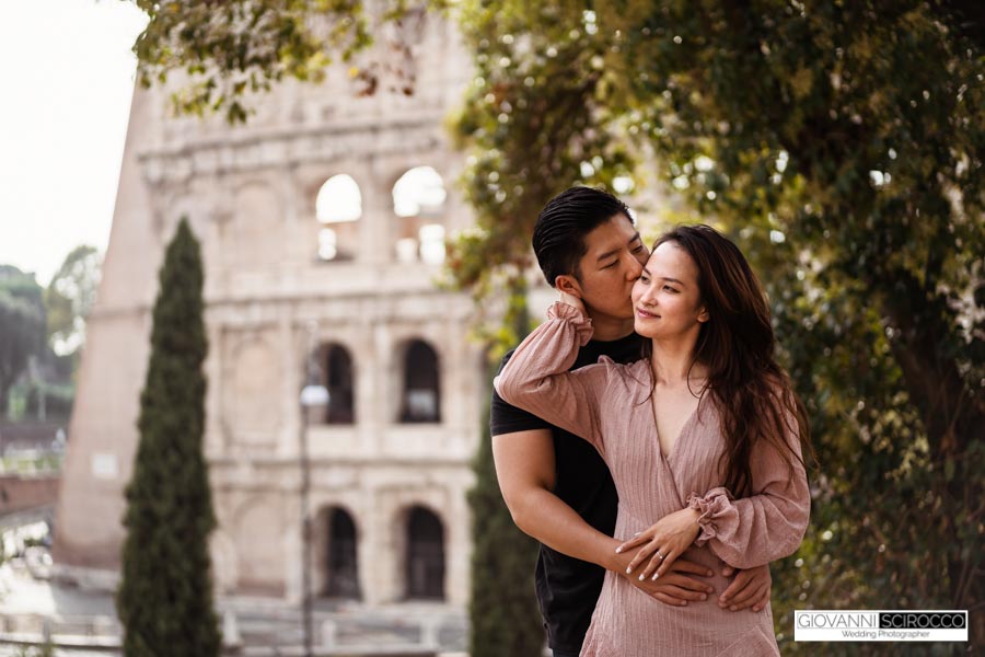 wedding proposal in Rome