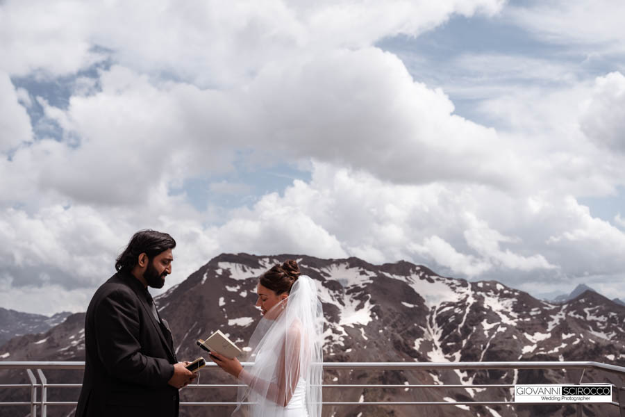 lettura promesse matrimonio rifugio levissima