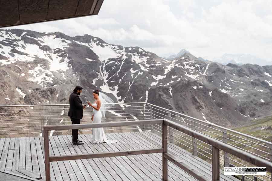 lettura promesse matrimonio rifugio levissima