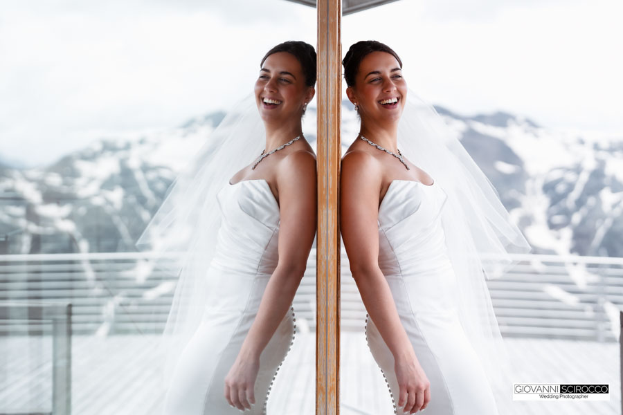 sposa rifugio levissima