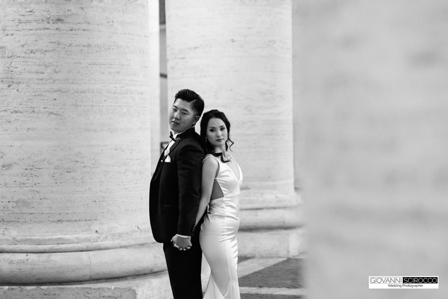 Japanese elopements in Rome