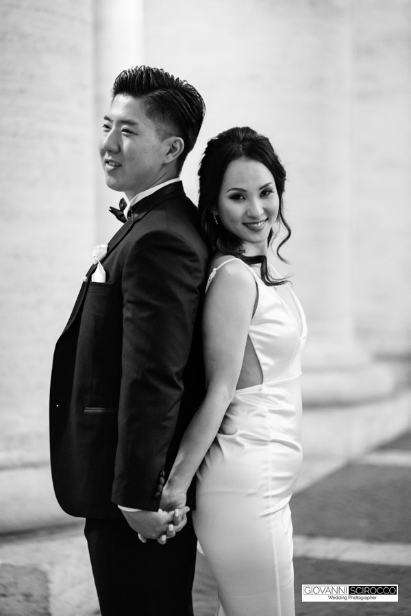Japanese elopements in Rome