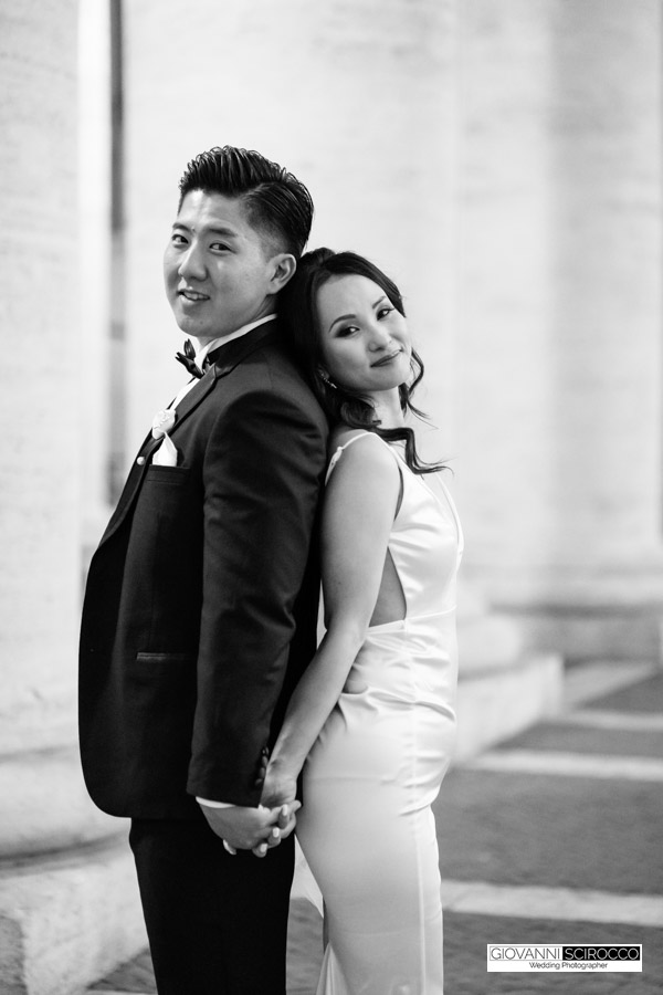 Japanese elopements in Rome