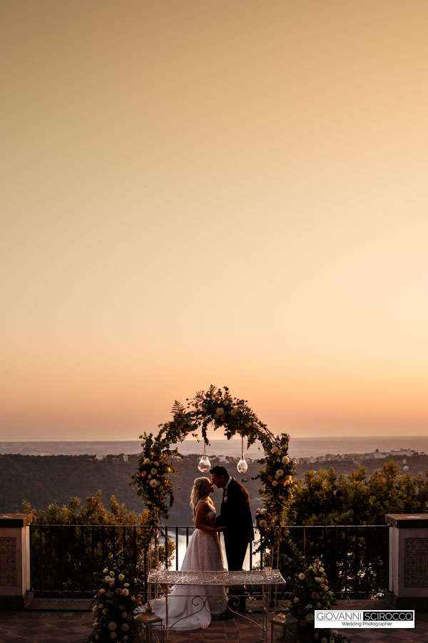 wedding lake view