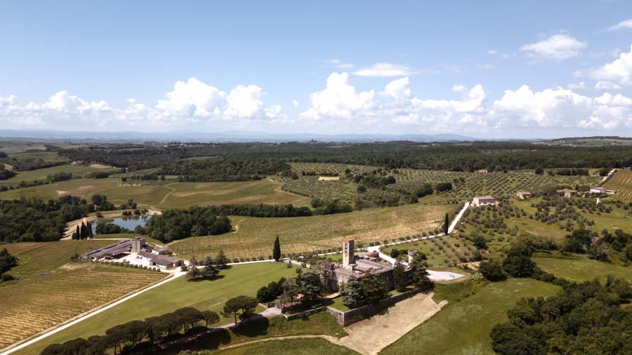castello della berardenga siena