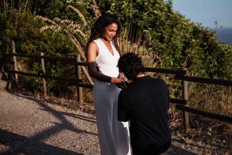Wedding Proposal Sea View !