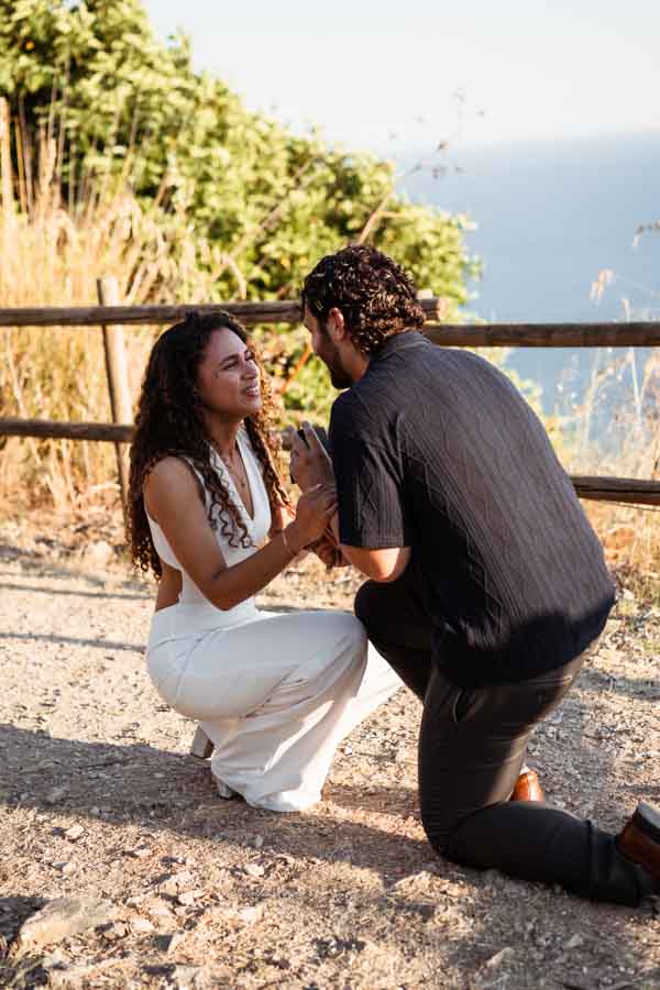 Wedding Proposal Sea View !