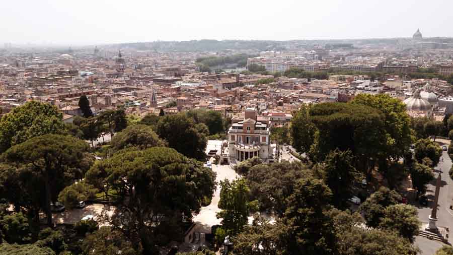 vista da casina valadier su roma