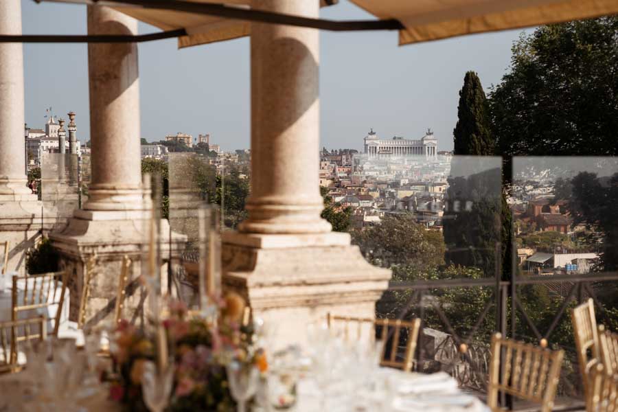 mise in place matrimonio roma