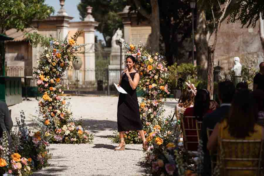wedding floral decorations Rome