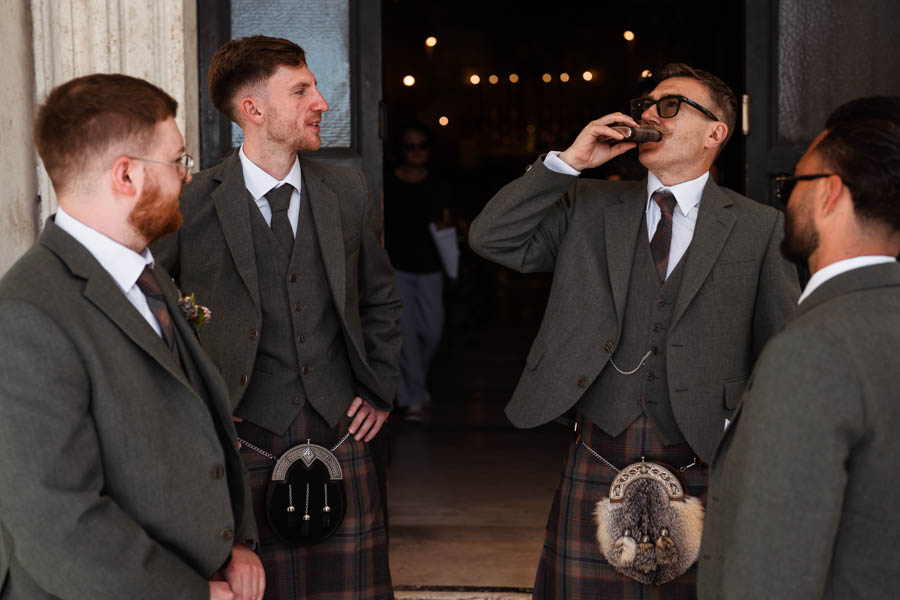 Scottish wedding in Rome