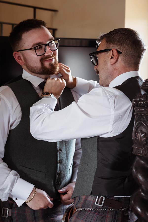 Scottish wedding in Rome