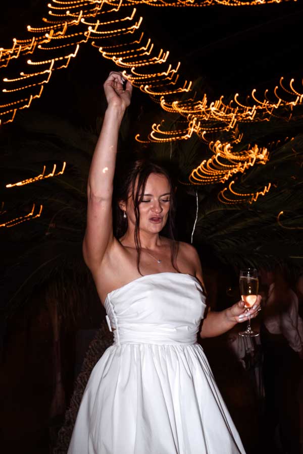 wedding party in the castel in rome