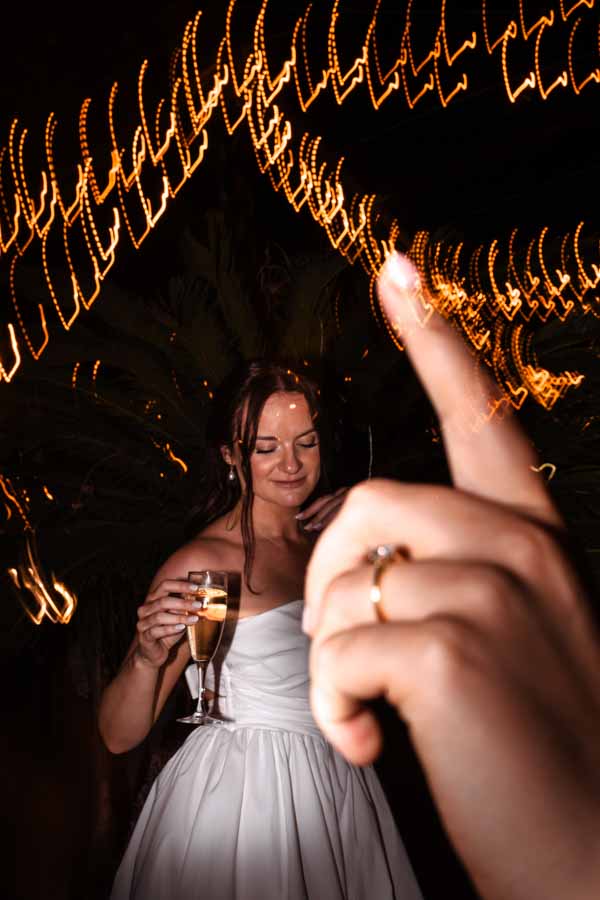 wedding party in the castel in rome