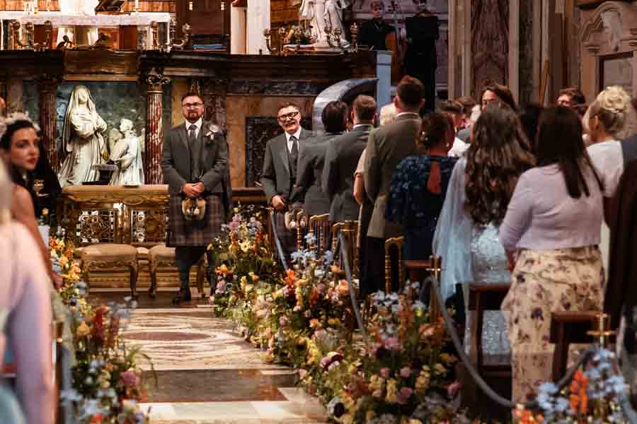 matrimonio in Basilica di Santa Francesca Romana
