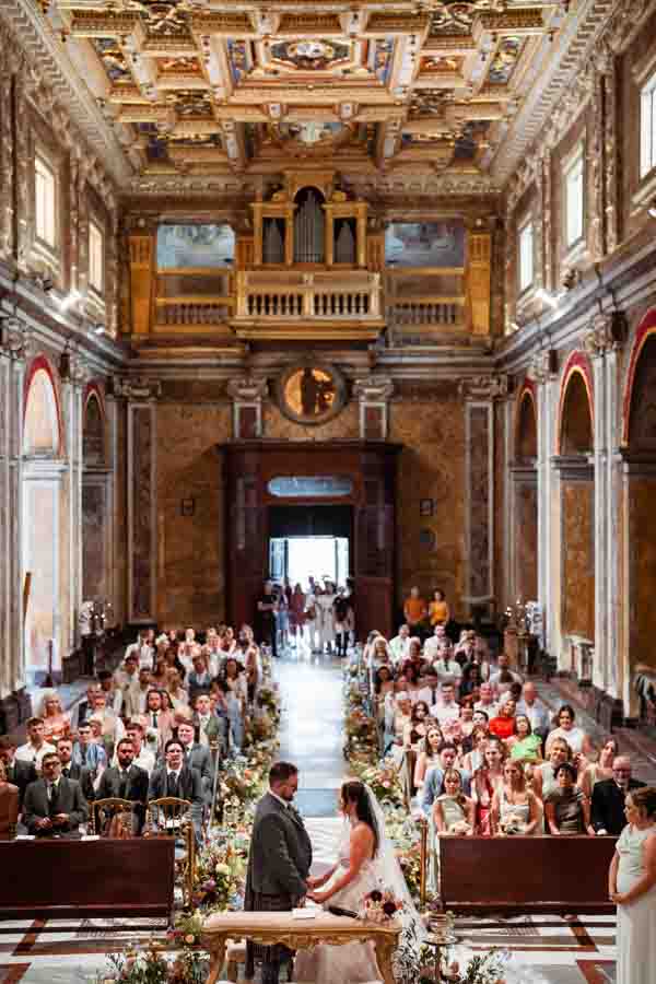 matrimonio in Basilica di Santa Francesca Romana