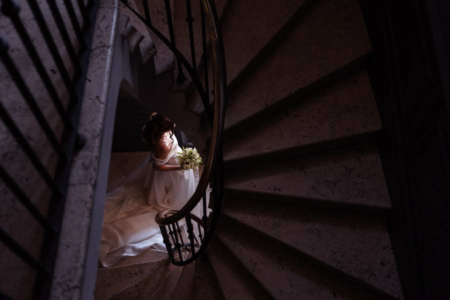 Wedding Rome view