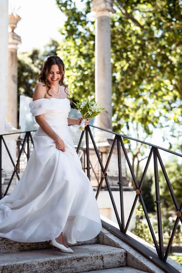 Wedding Rome view