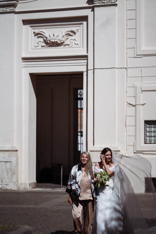 Wedding Rome view