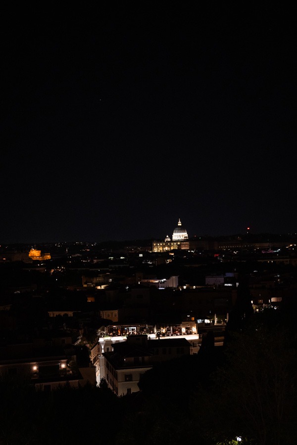 Wedding Rome view