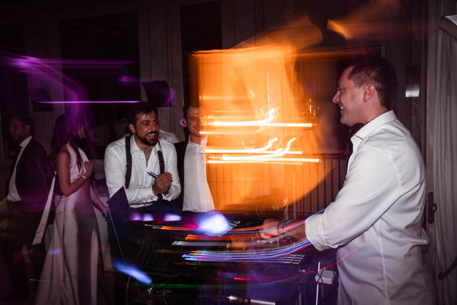 wedding party in rome