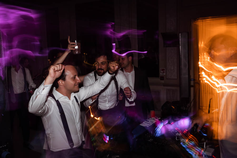 wedding party in rome