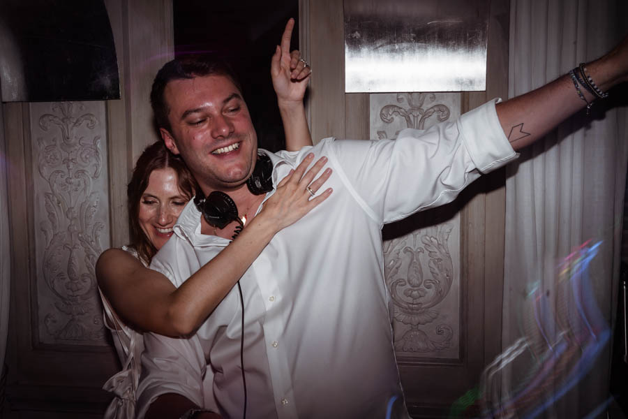 wedding party in rome