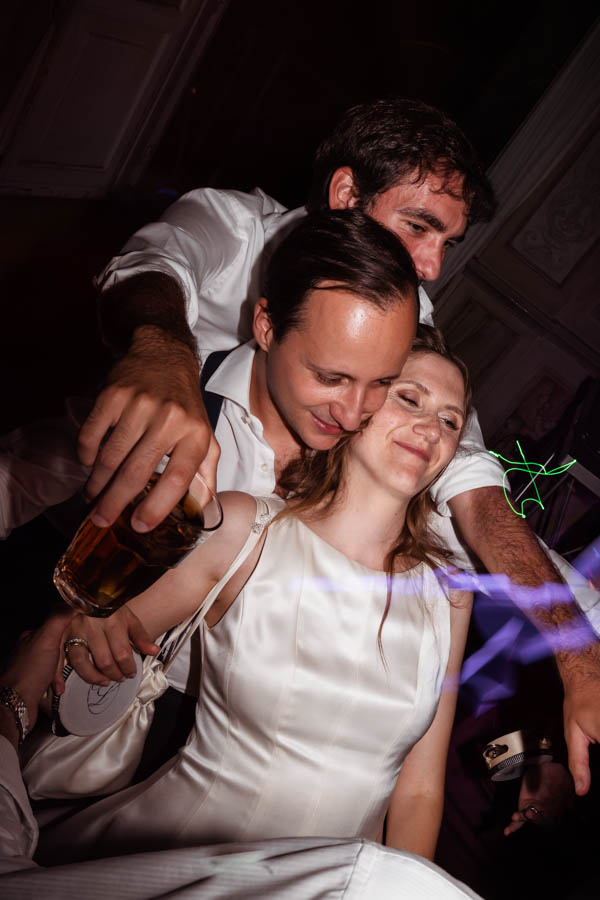 wedding party in rome