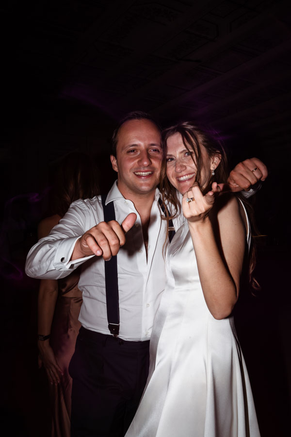 wedding party in rome
